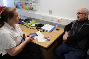 patient with COPD nurse